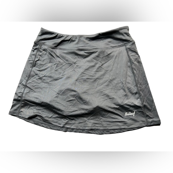BALEAF womens black athletic skirt w boy shorts underneath size Medium NWT - Picture 2 of 6